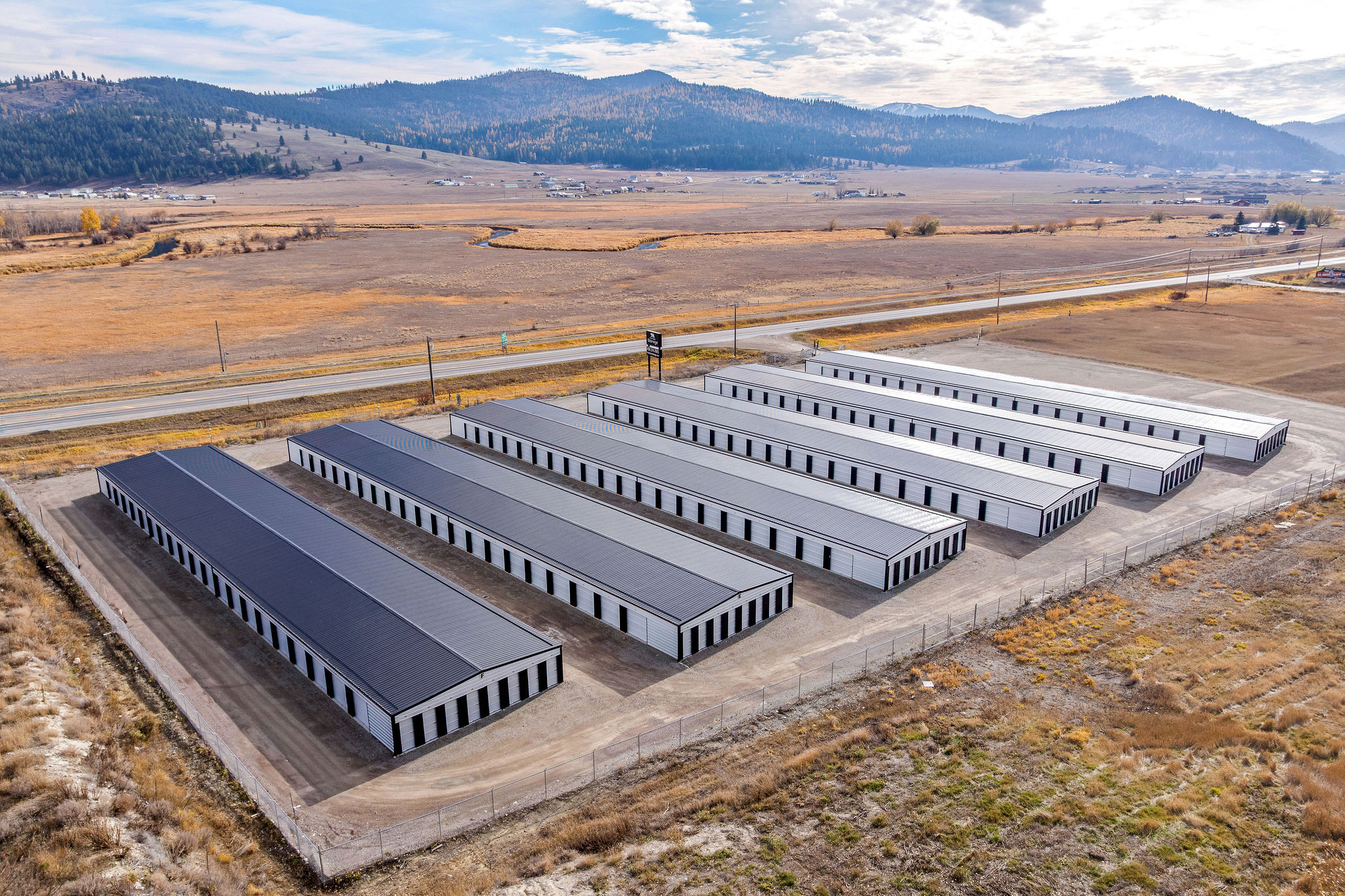 Aerial storage development