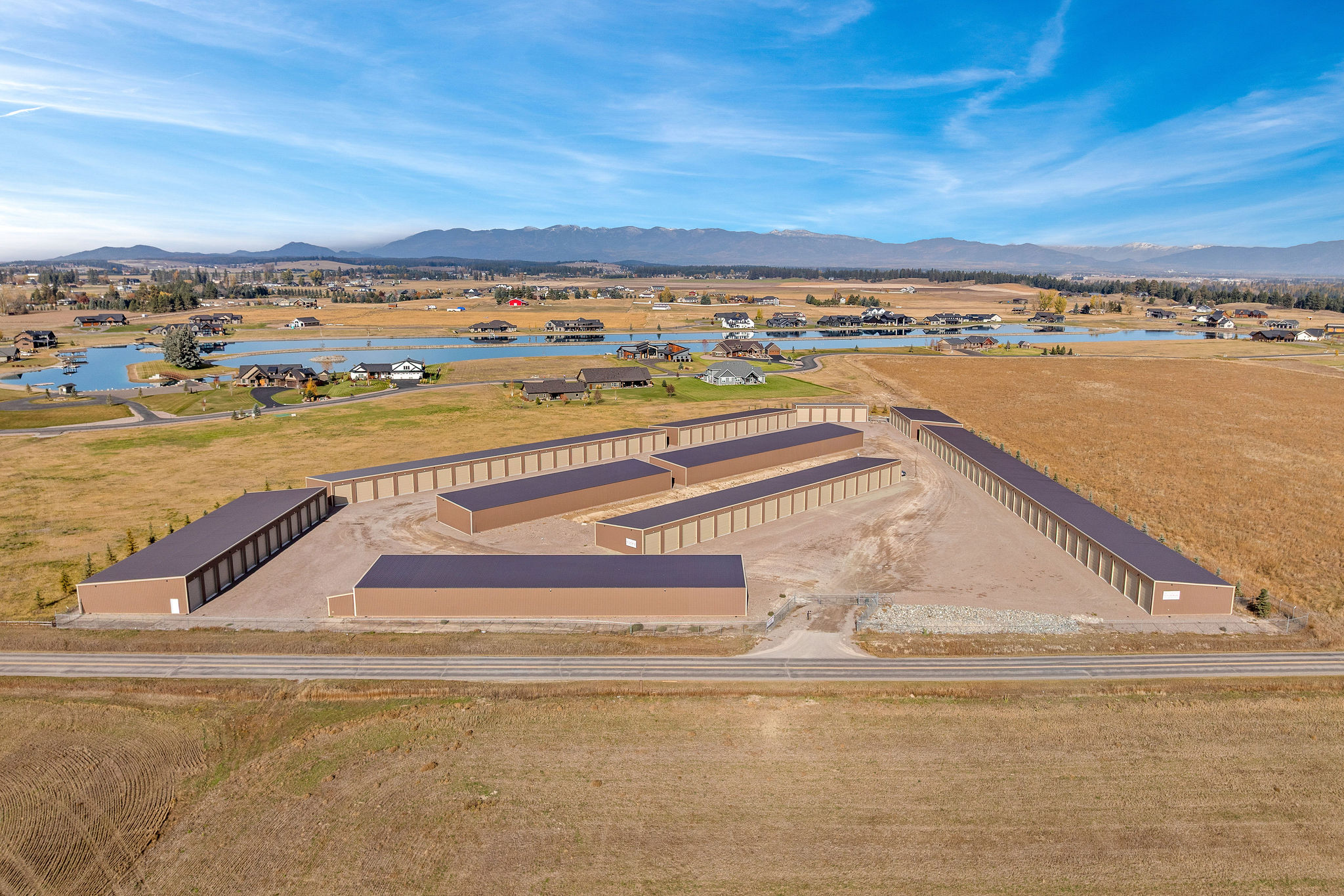 Highwall Storage aerial view