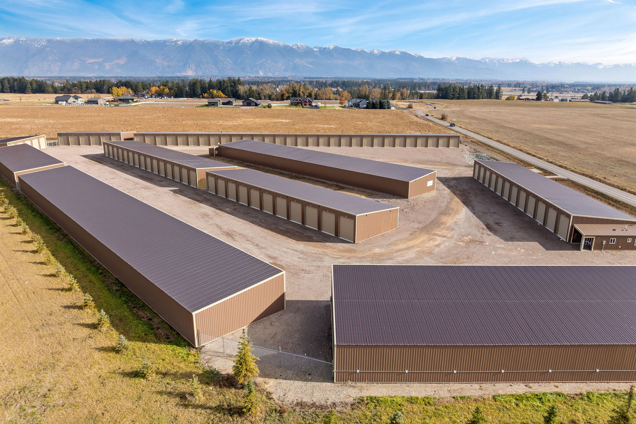 Multi-building storage complex